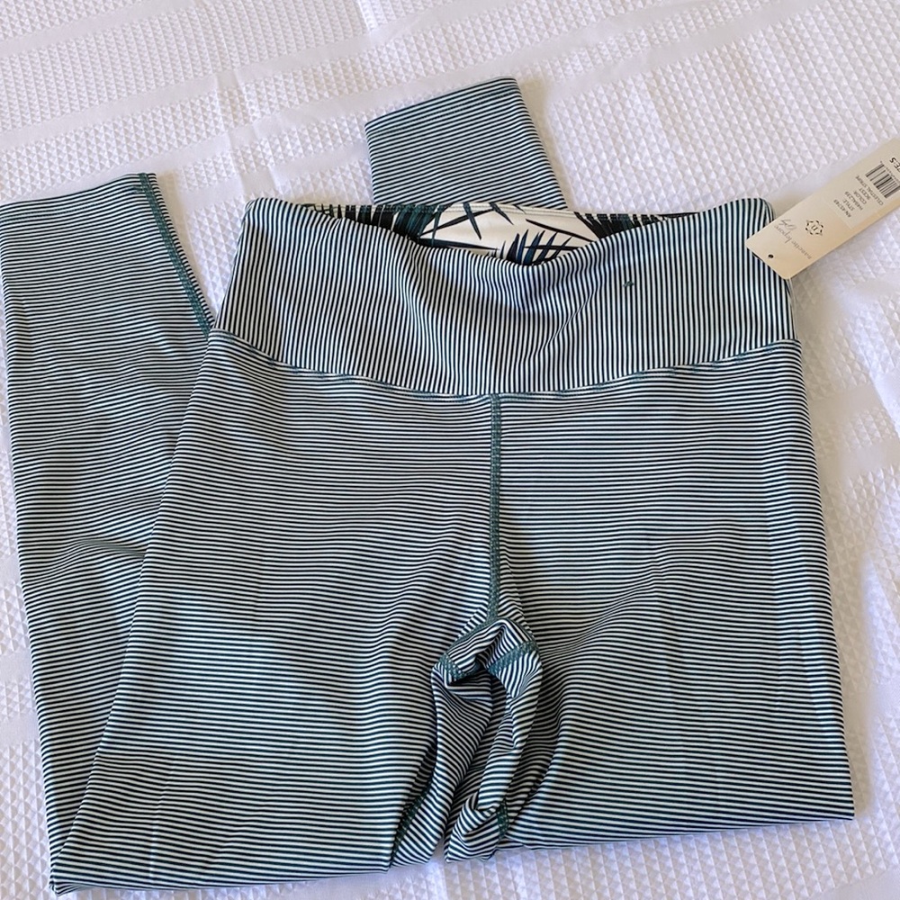 NWT celestial stripe leggings